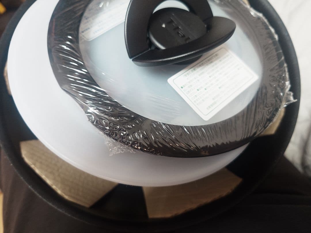 T-fal　ティファール　IHガス対応　ブラックチタニウム　鍋フライパンセット