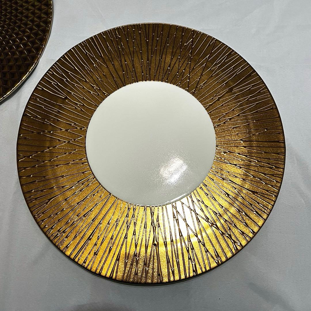 食器 お皿 ルザーン ルシファー コルレオニス ゴールド プレート