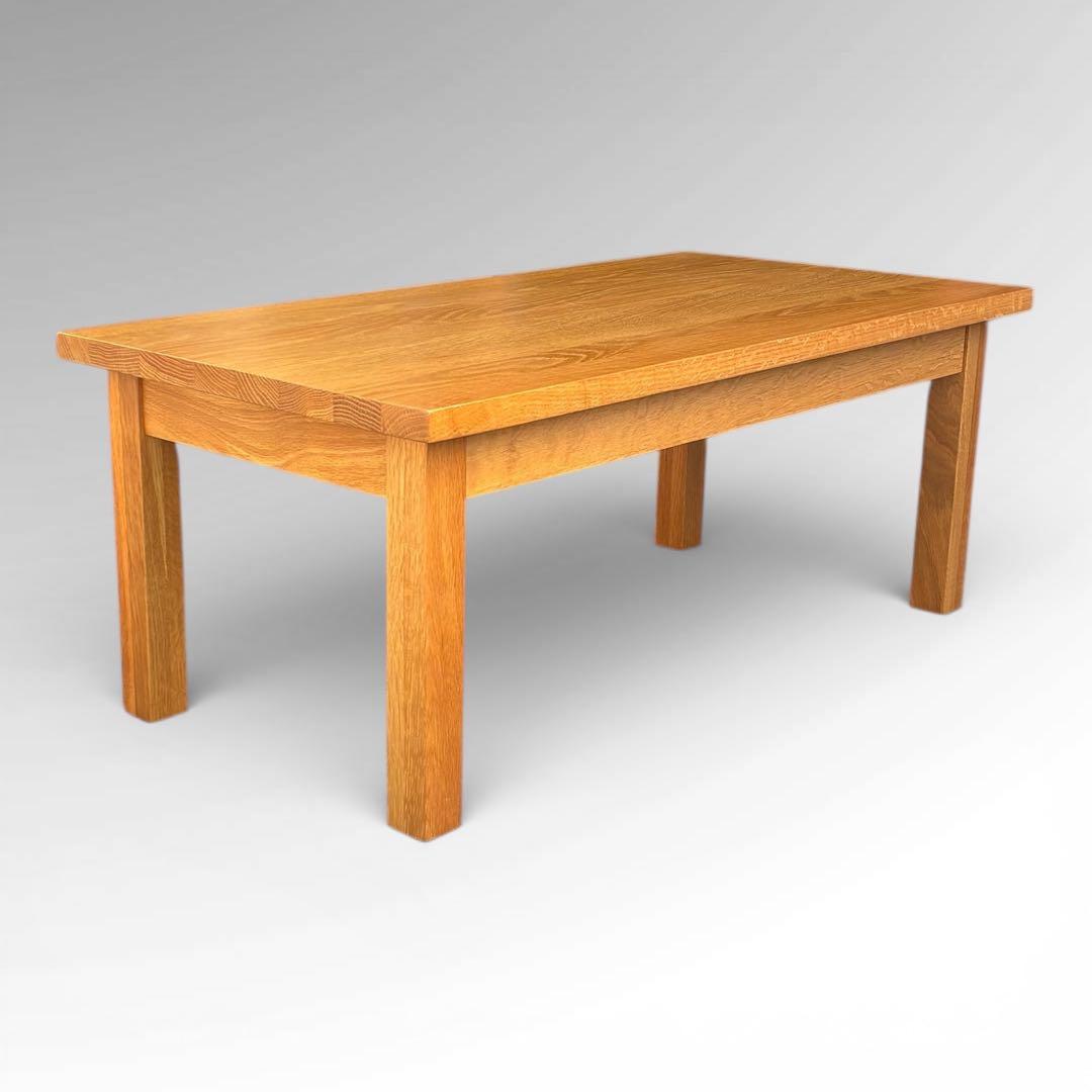 美品　廃盤　無印良品　ローテーブル　引き出し　オーク材　ナチュラル 無垢材