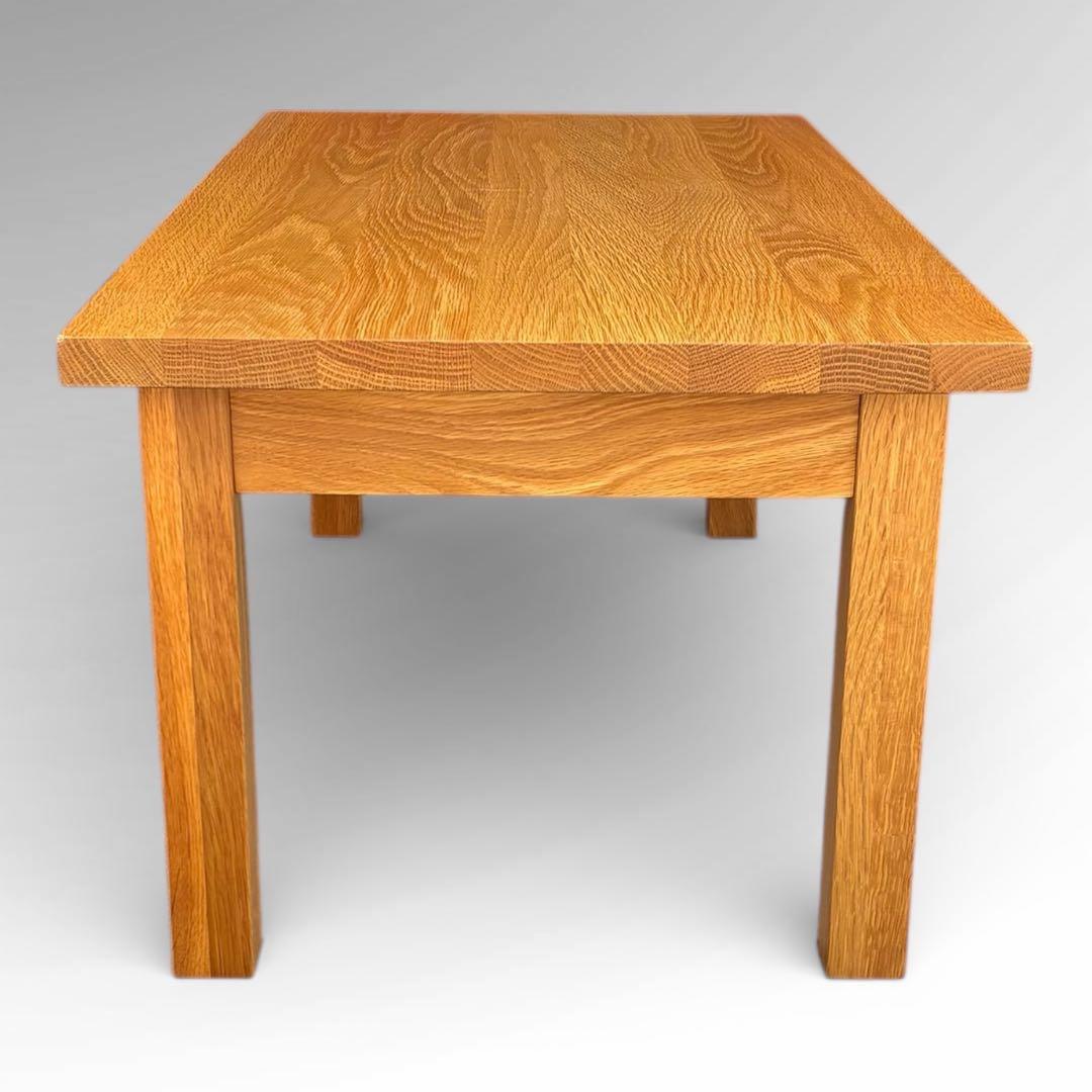 美品　廃盤　無印良品　ローテーブル　引き出し　オーク材　ナチュラル 無垢材