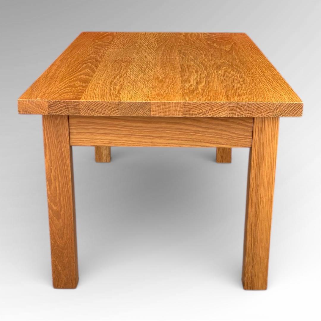 美品　廃盤　無印良品　ローテーブル　引き出し　オーク材　ナチュラル 無垢材