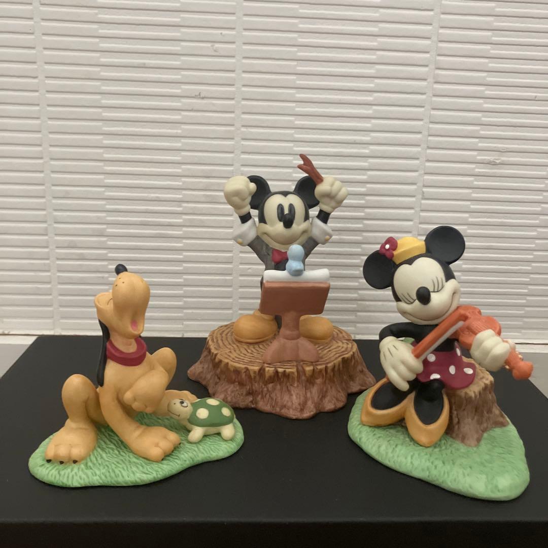 ディズニー 陶器置物 フィギュアリンワールド オーケストラ 音楽隊