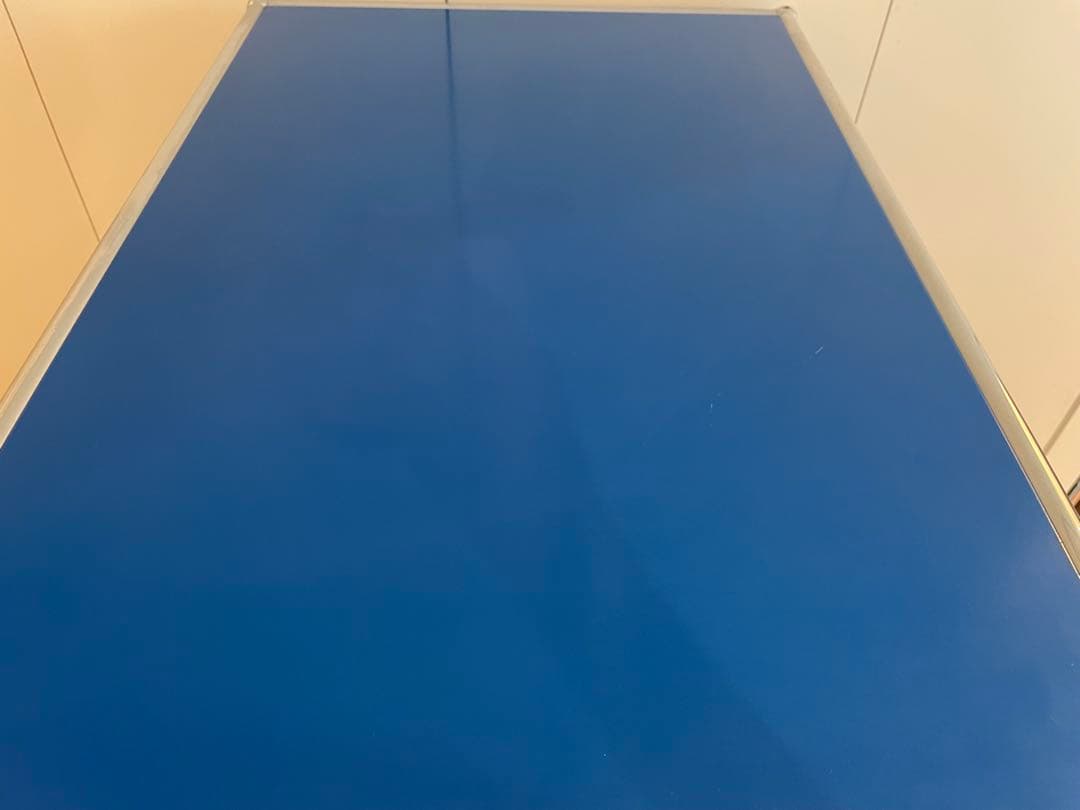 USMハラー　オープンシェルフ　1列3段　ブルー　キャスター付