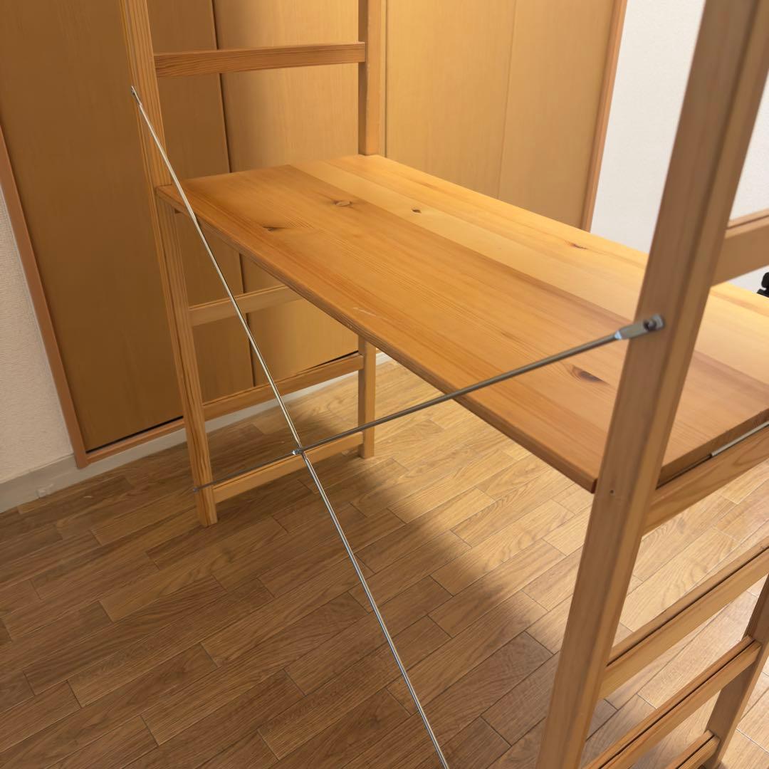 無印良品パイン材ユニットシェルフ大