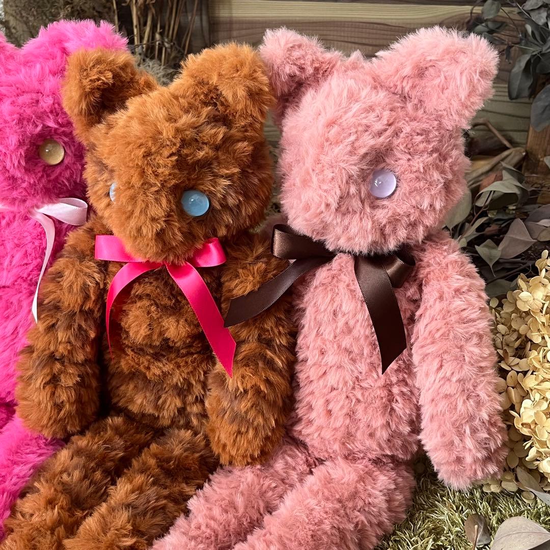 【sample】　あみぐるみ　オーダーメイド　ぬいぐるみ　アートドール　猫