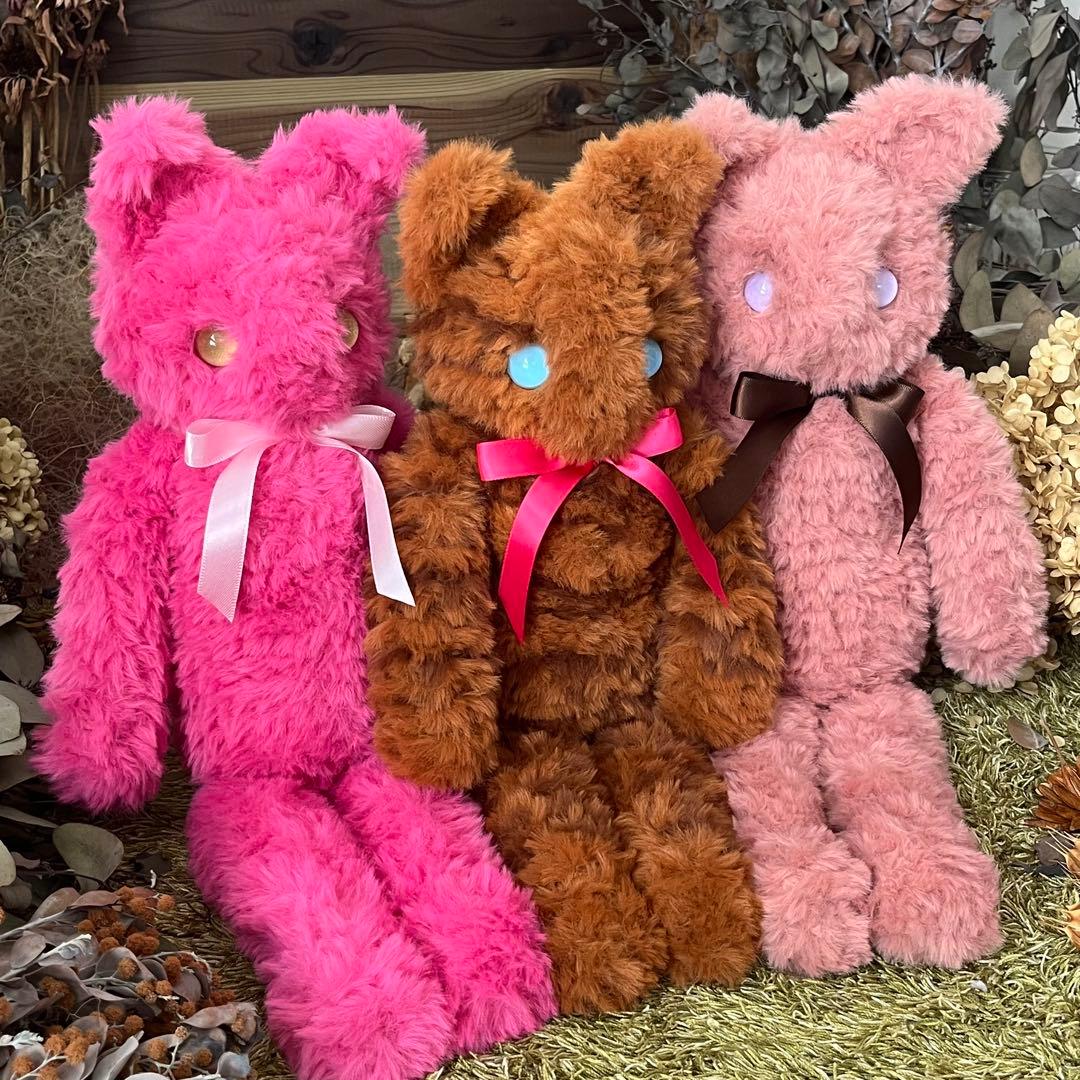 【sample】　あみぐるみ　オーダーメイド　ぬいぐるみ　アートドール　猫