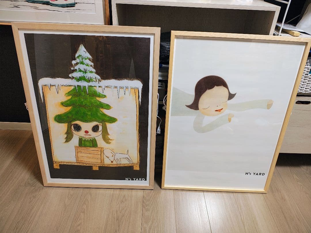 奈良美智Ｂ2ポスター2点