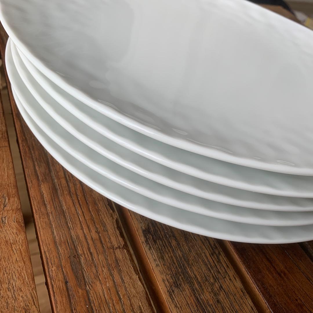 BERNARDAUD ベルナルド　オーバルプレート5枚　皿