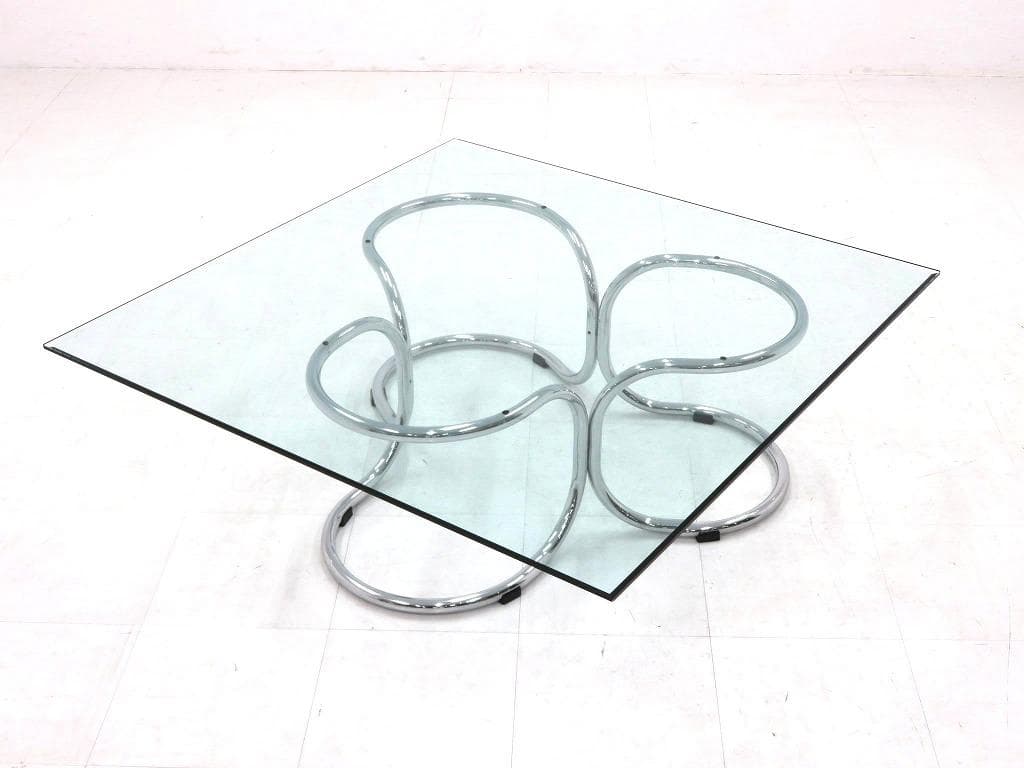 1970年　ヴィンテージ　ガストーネルナルディ　コーヒーテーブル　スペースエイジ