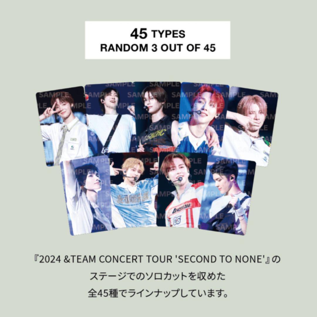 &TEAM ニコラス NICHOLAS 【公式】 セカナン ライブフォトカード