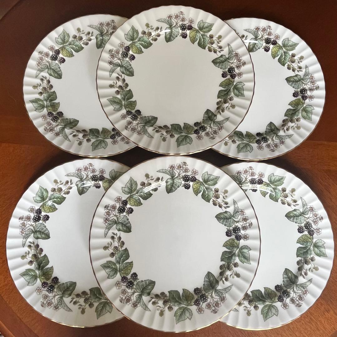 【未使用美品】ロイヤルウースター★ラビニア★豪華なディナー皿　6枚