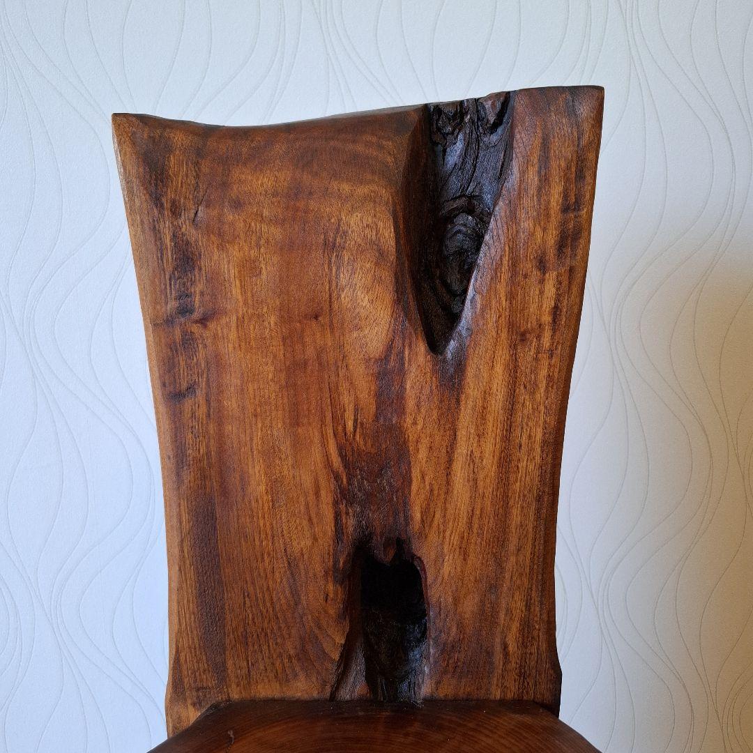 椅子　楠の木枯木　オブジェ　工芸品　一陽来復　アカモチ