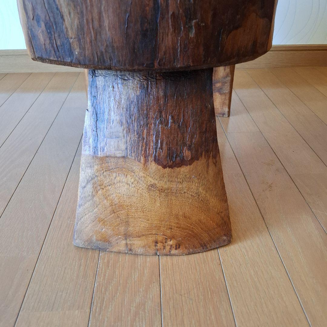 椅子　楠の木枯木　オブジェ　工芸品　一陽来復　アカモチ