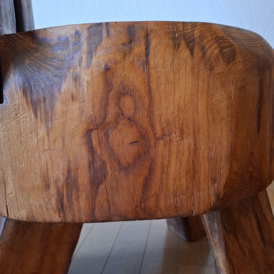 椅子　楠の木枯木　オブジェ　工芸品　一陽来復　アカモチ