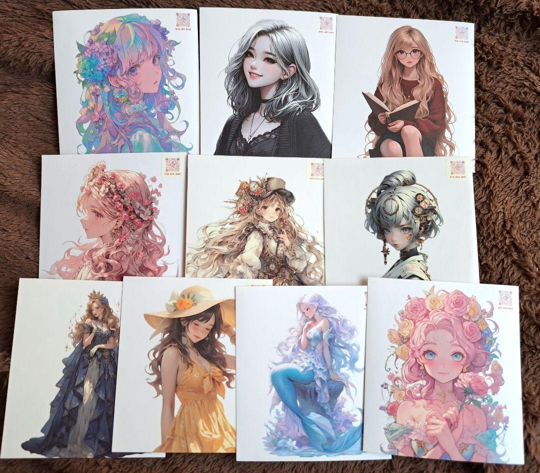 【soldout】☪︎*おすそ分けファイル付き nene様コラージュ素材セット②