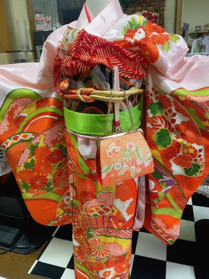 七五三7歳様古典柄フルセット