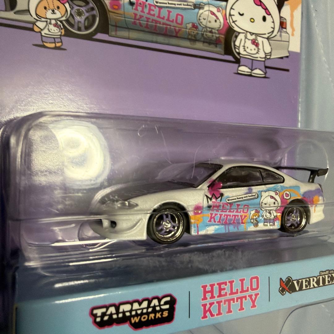 ターマックワークスハローキティ ベルテックス シルビアS14&S152台