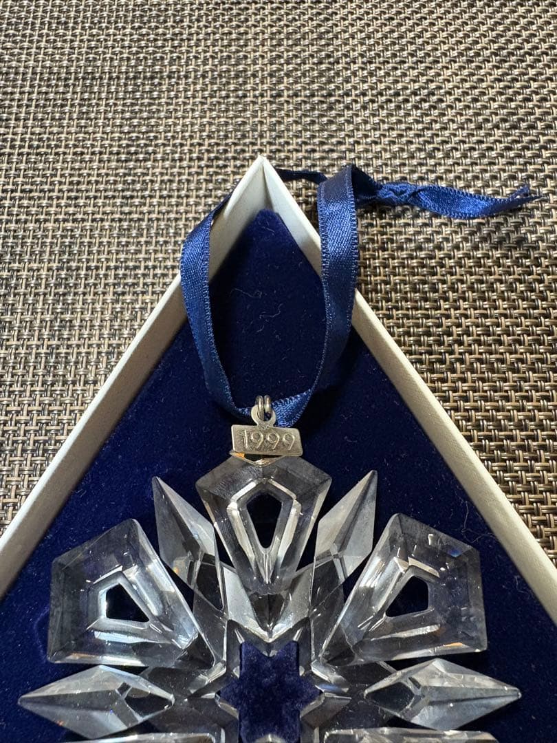 Swarovski クリスマスオーナメント 1999 希少 Swarovski 希少