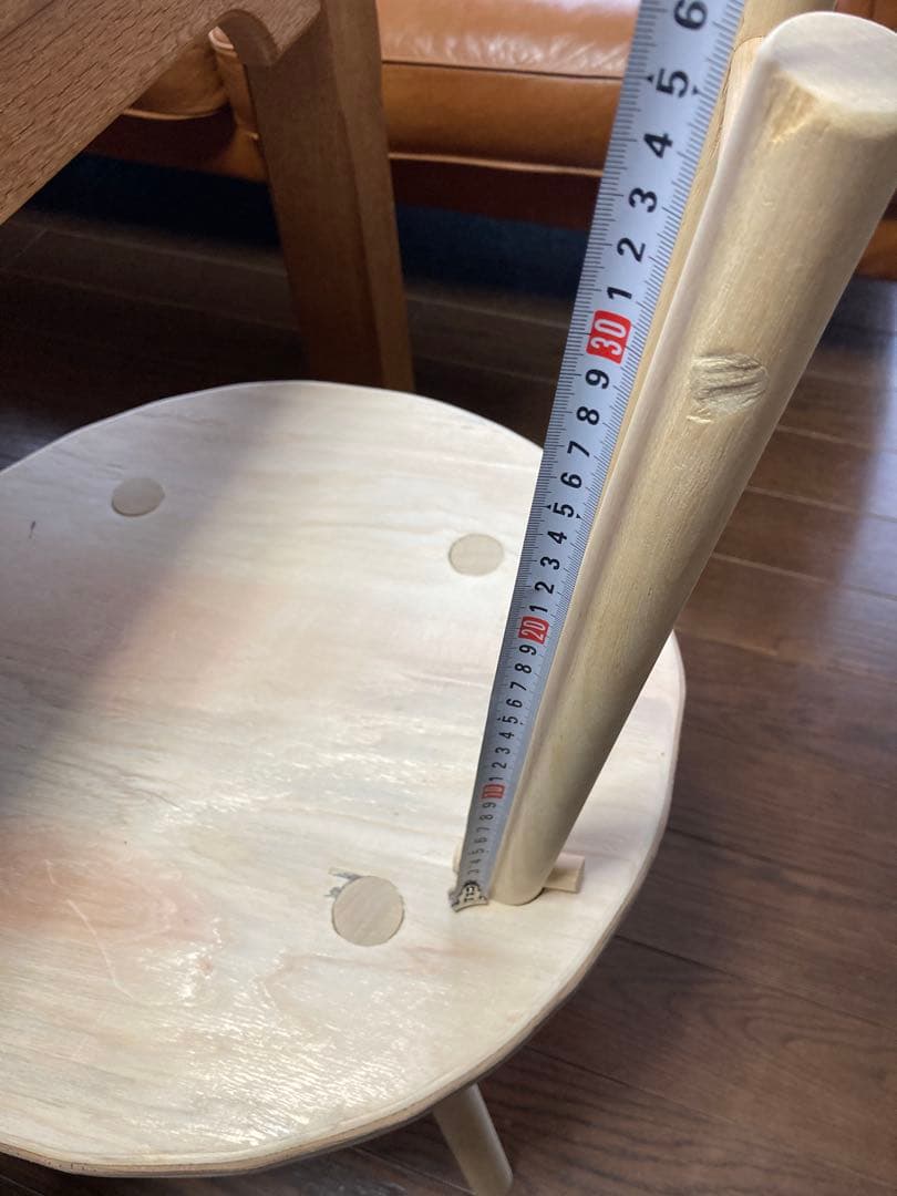 送料込○リュネーブ&ラパン　優しい木製チェア２脚