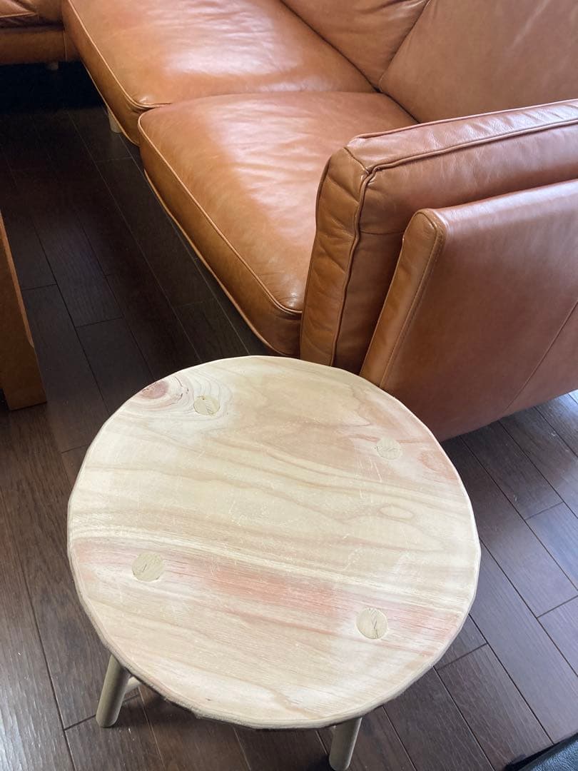 送料込○リュネーブ&ラパン　優しい木製チェア２脚