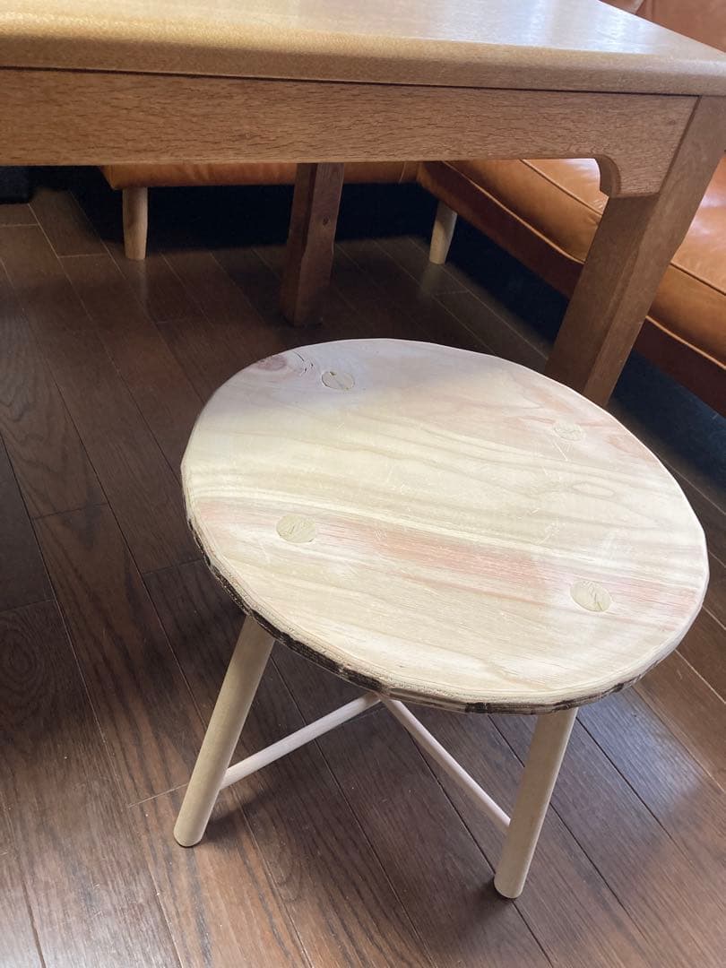 送料込○リュネーブ&ラパン　優しい木製チェア２脚