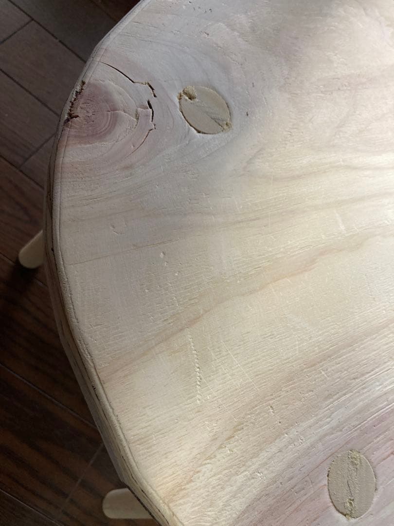 送料込○リュネーブ&ラパン　優しい木製チェア２脚