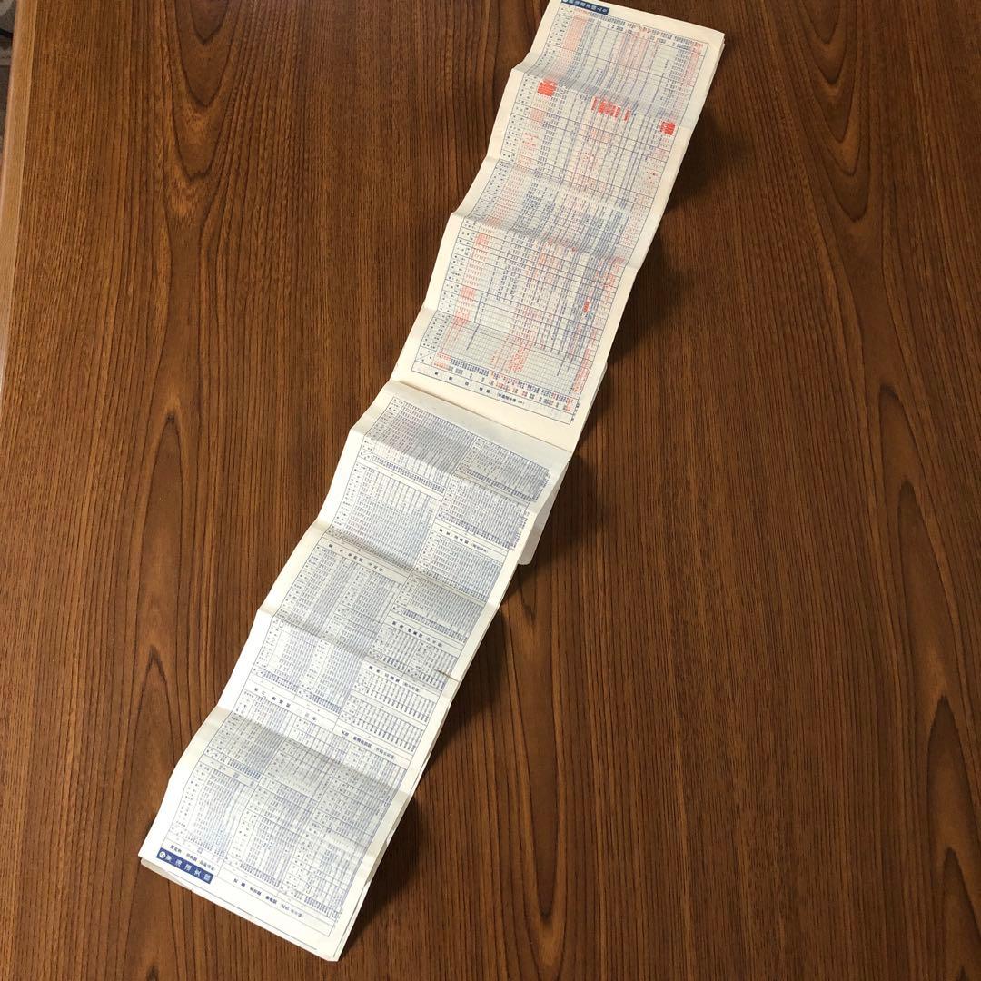 時刻表】1955年東海道＊飯田＊関西＊中央＊北陸＊近鉄＊名鉄 - メルカリ