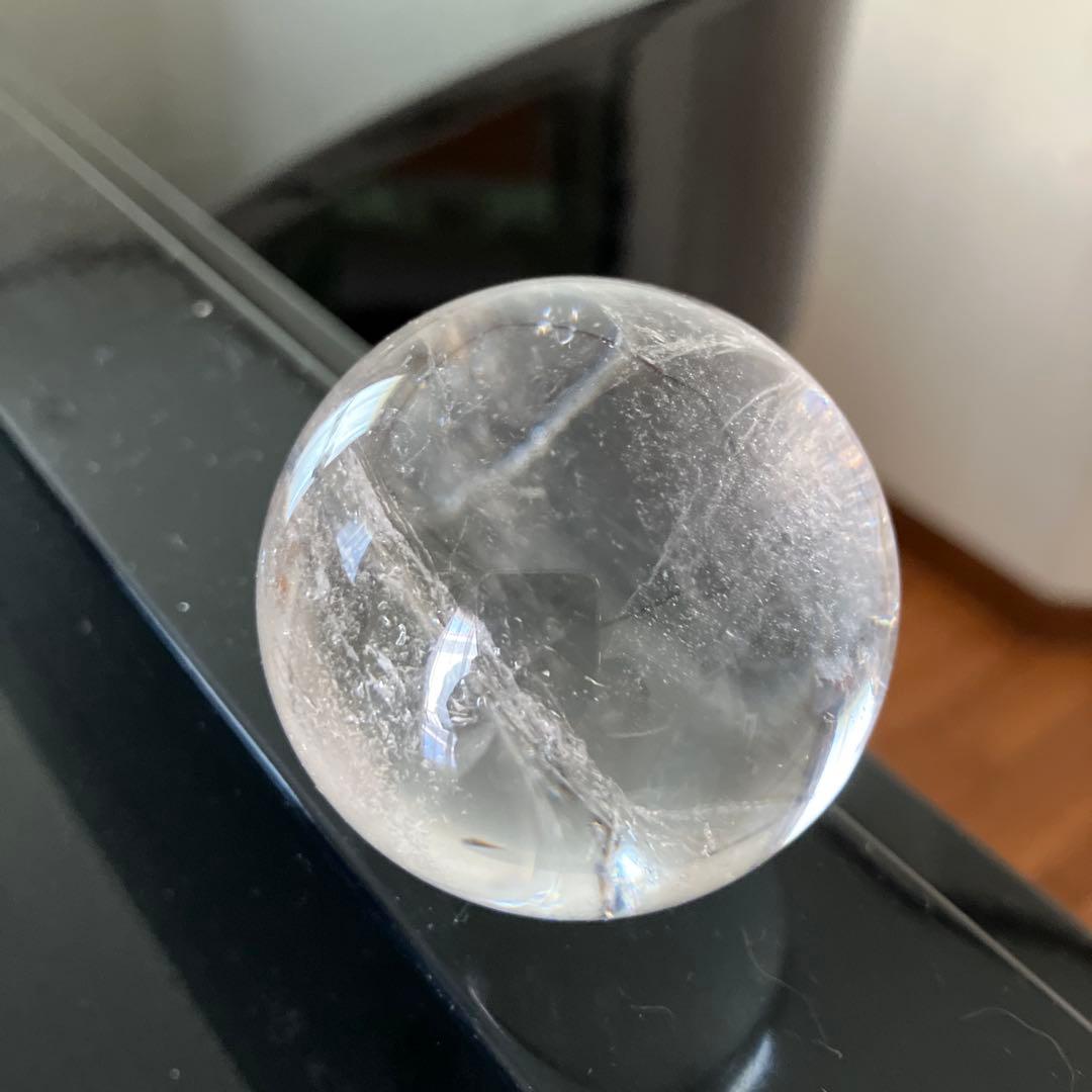 g’sさま専用超透明！水晶　スフィア　天然石置物