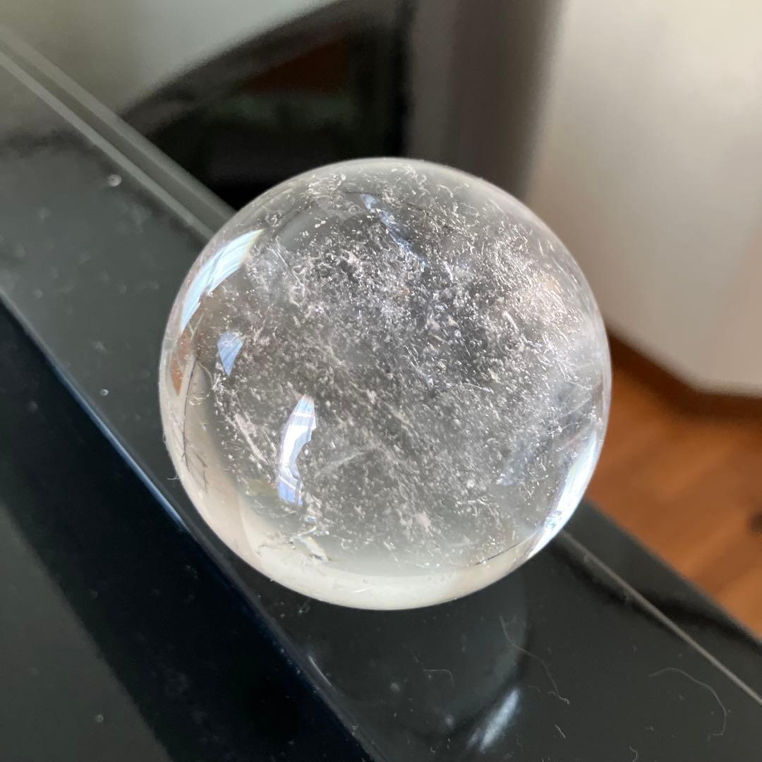 g’sさま専用超透明！水晶　スフィア　天然石置物