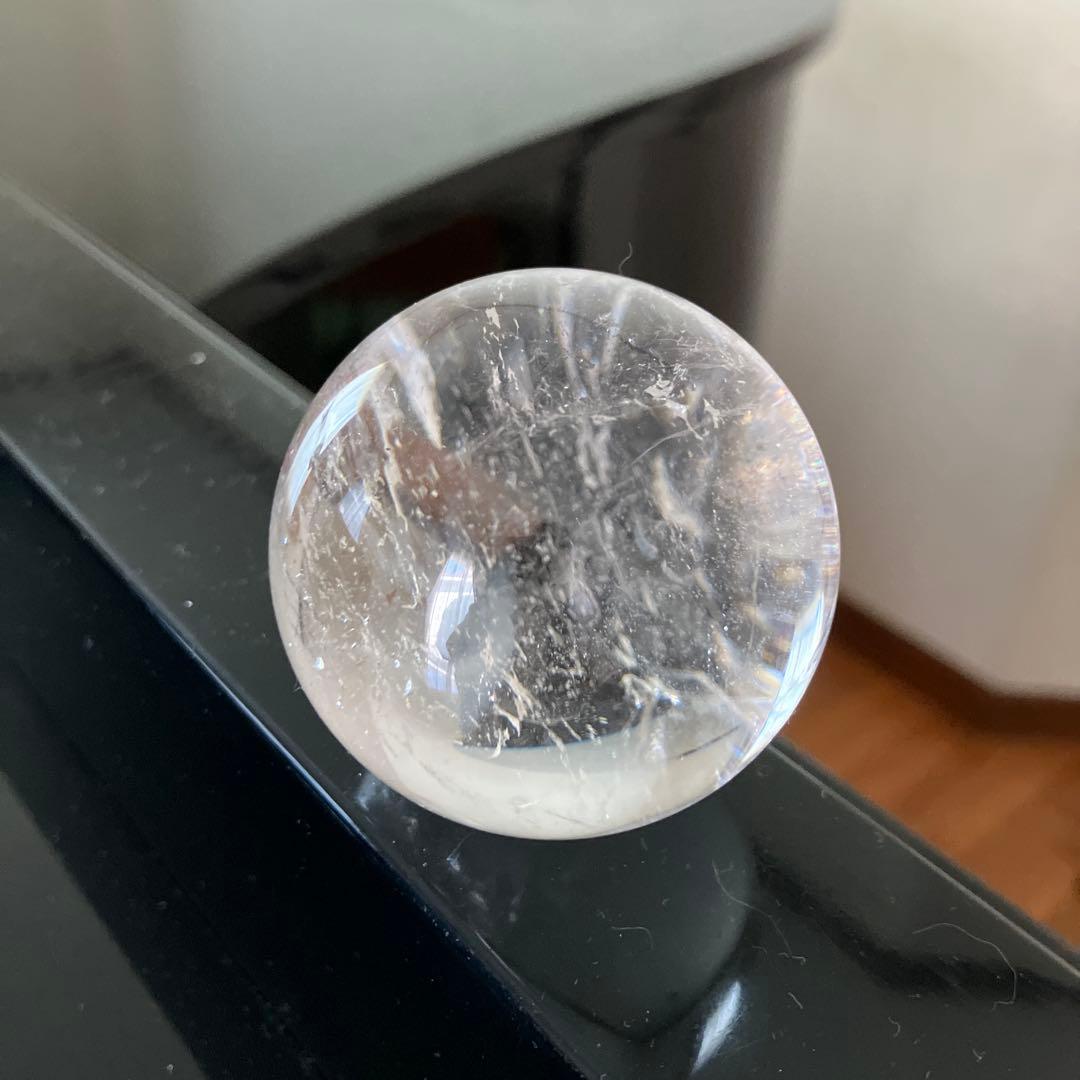 g’sさま専用超透明！水晶　スフィア　天然石置物