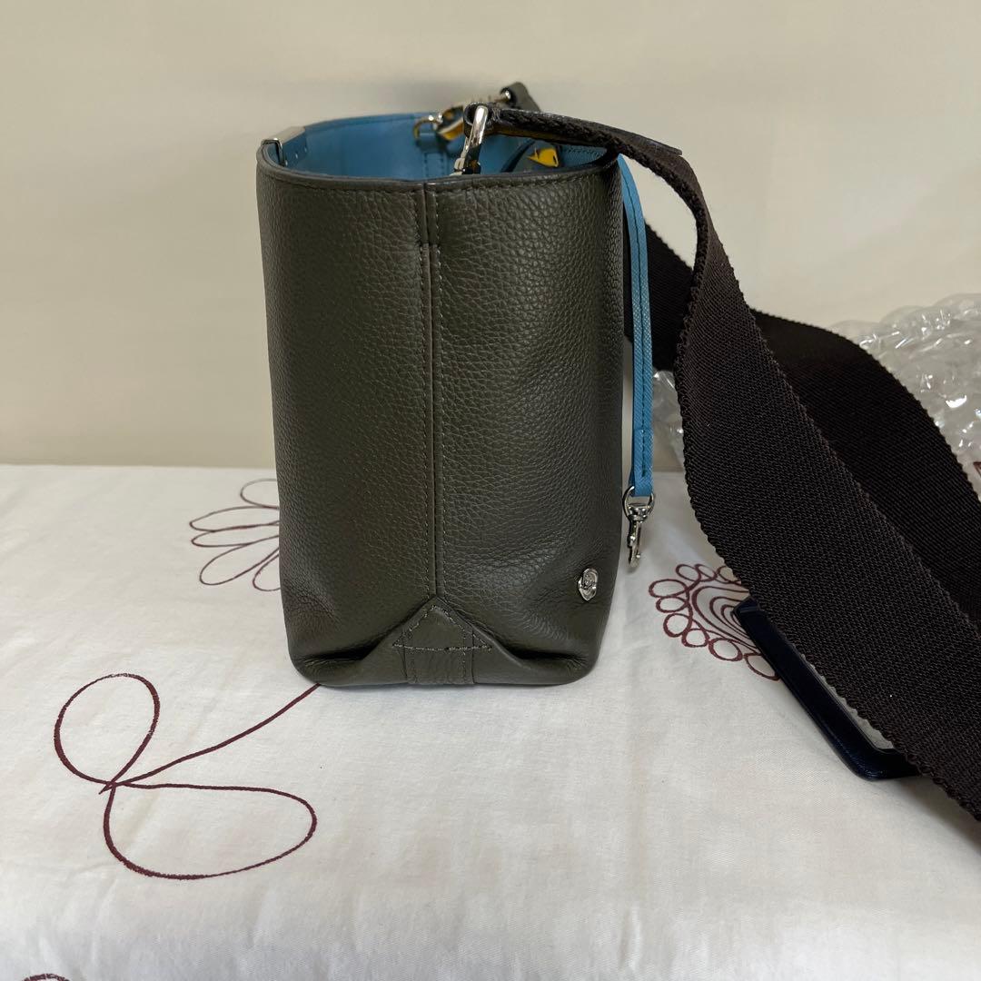 ADMJモーツァルトボトムアクセントショルダーバッグフォレストS