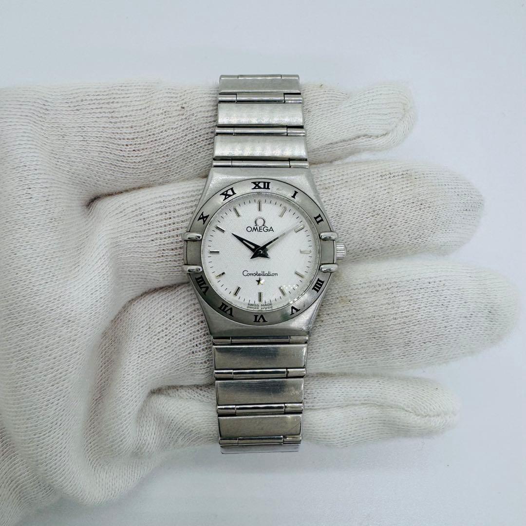 ✨OMEGA✨オメガ✨コンステレーション✨クォーツ✨シルバー文字盤✨腕時計✨