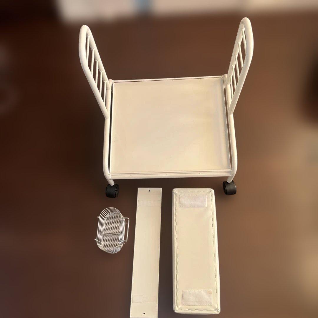 ホイール付きネイルケア用具 ホワイト