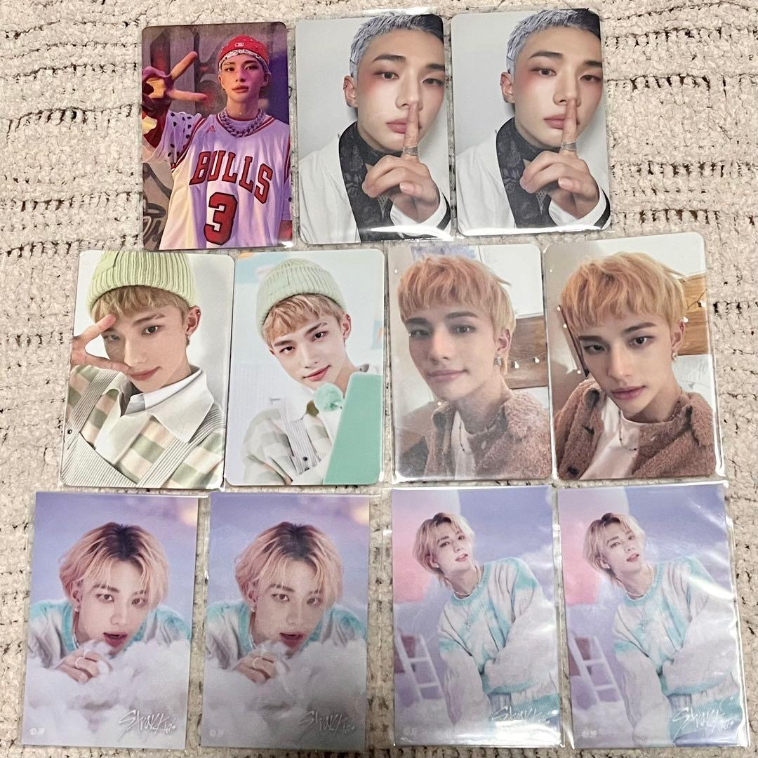 Stray Kids ヒョンジン トレカ ステッカー セット - メルカリ