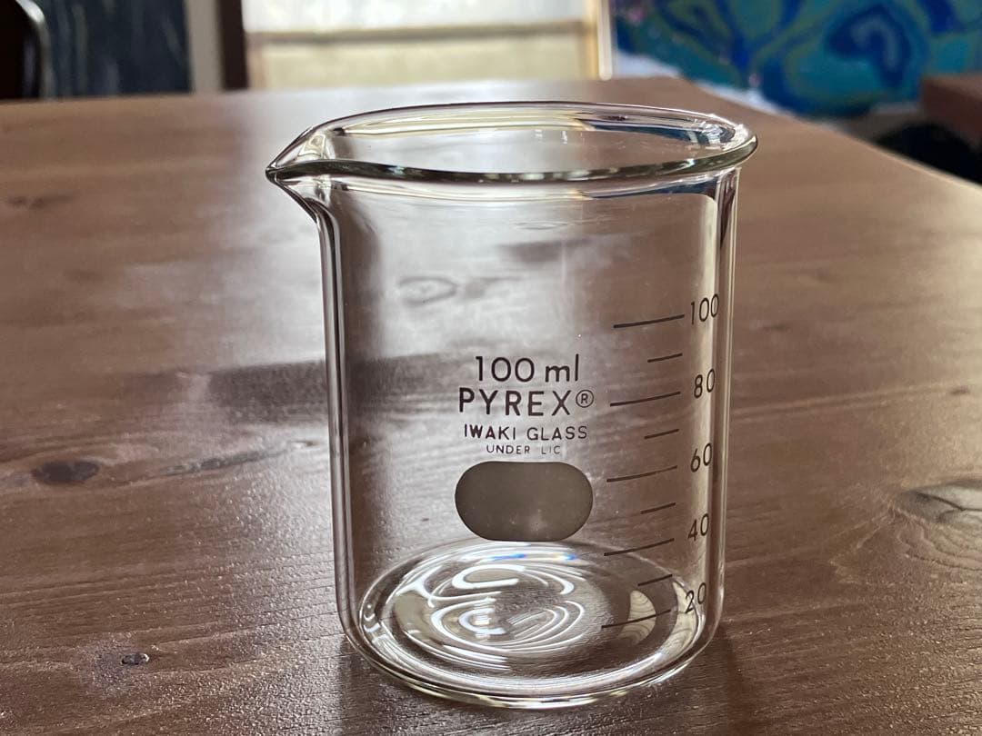 PYREX計量カップ100ml耐熱ガラス 24個セット