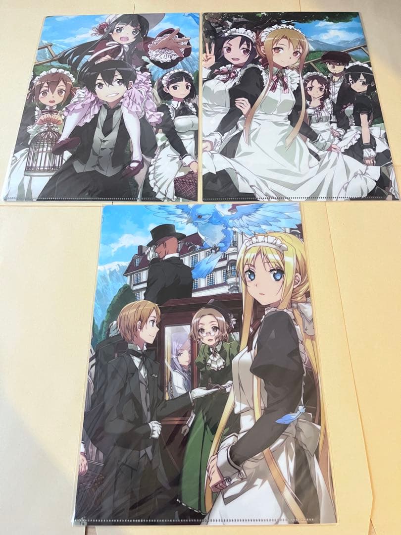 ソードアート・オンライン 希少クリアファイル85枚セット