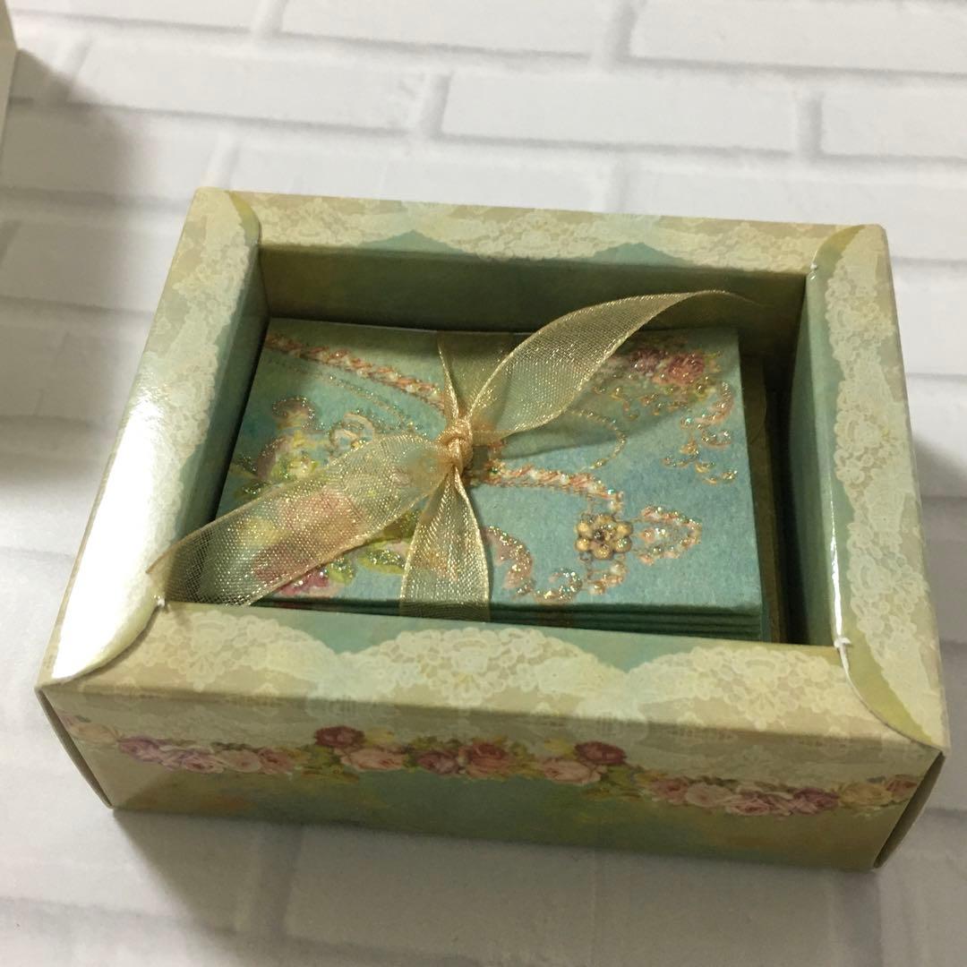 新品／レア！】☆ミハエル・ネグリン☆ミニミニカード＆封筒×6セット