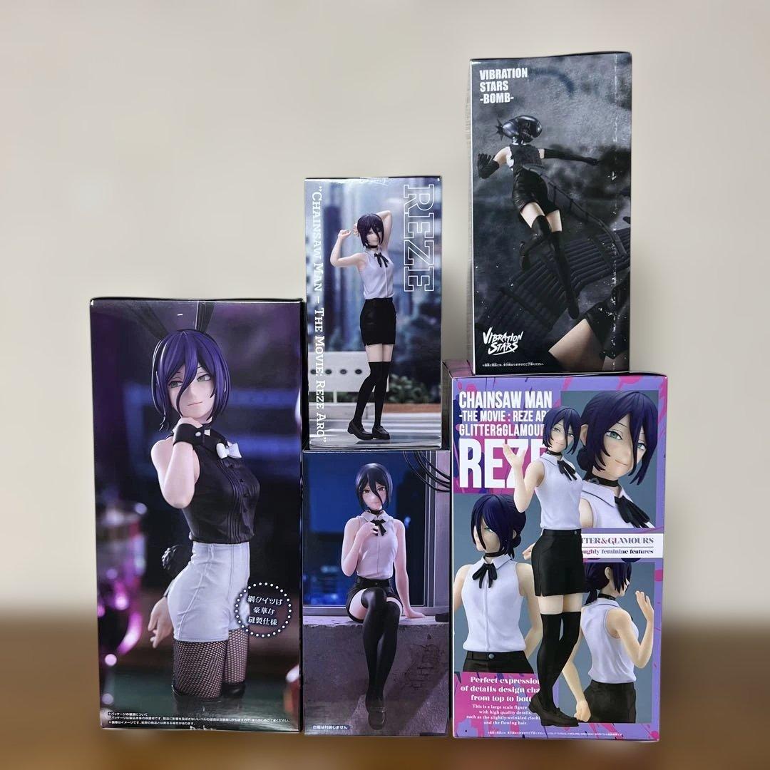 チェーンソーマン　レゼ　フィギュアセット