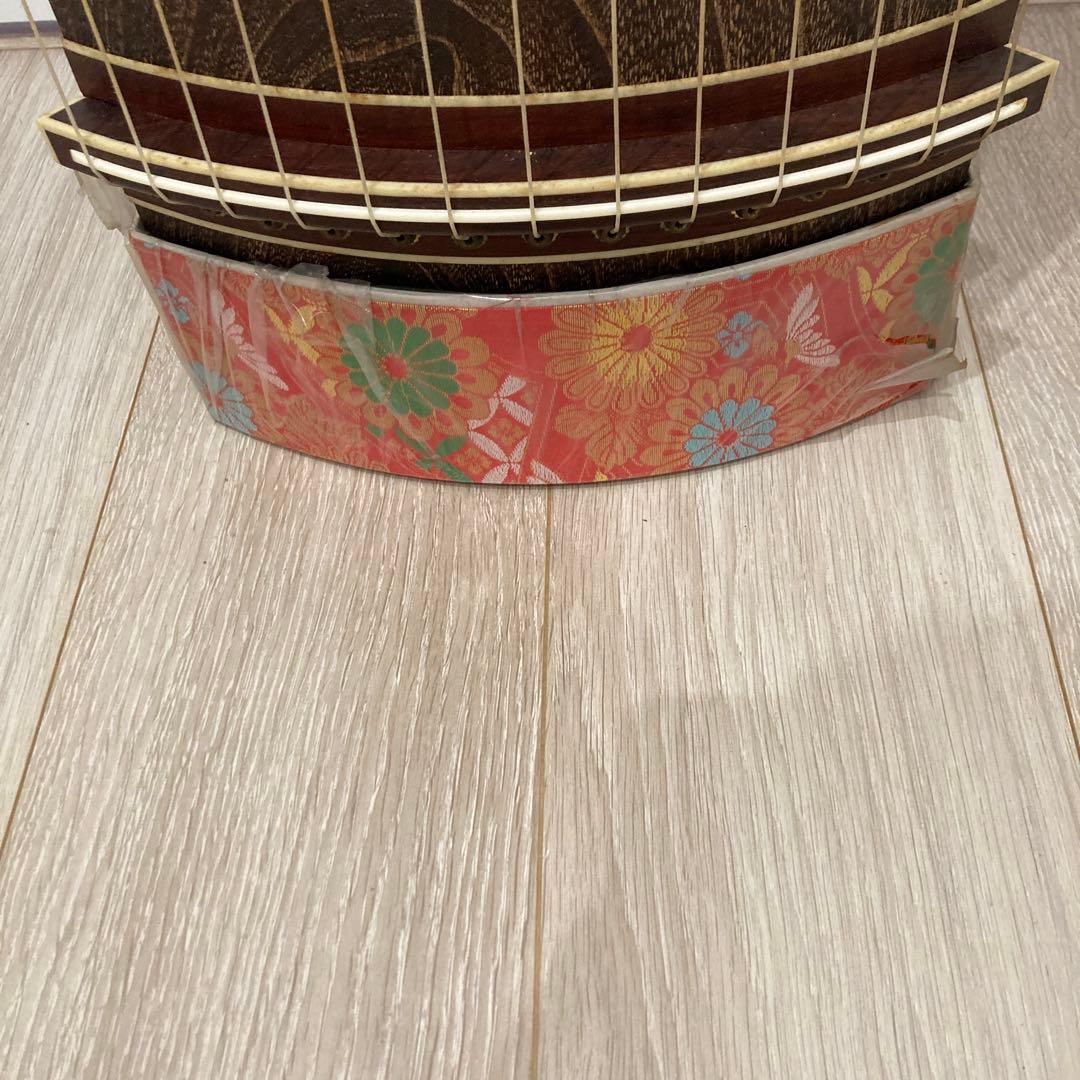 木製琴 13弦 ダークブラウン 布カバー付き - メルカリ