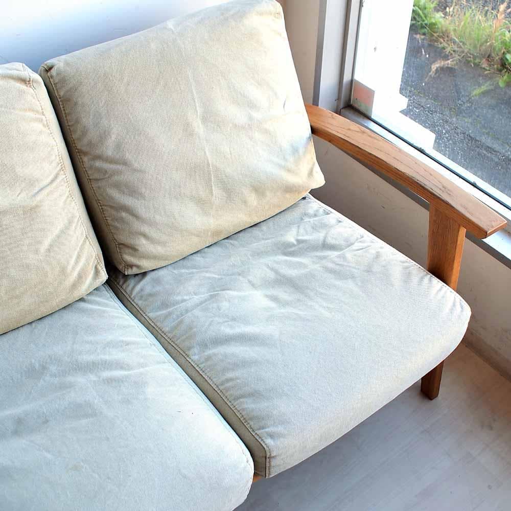 アーバンリサーチドアーズ BOTHY ソファ キャンバス生地 オーク材フレーム