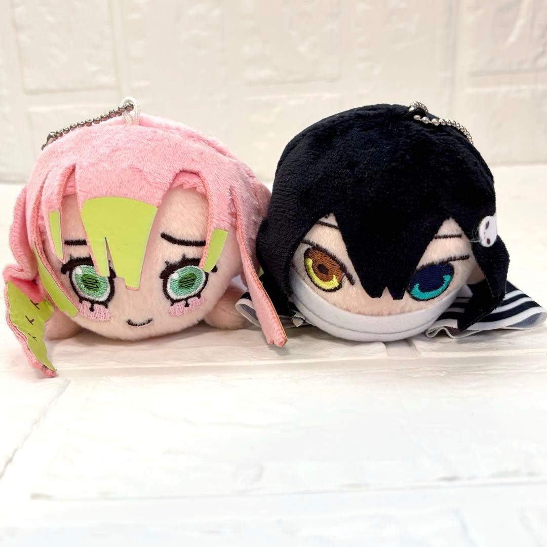 鬼滅の刃 エクストラ寝そべりキーチェーンマスコット 甘露寺蜜璃 伊黒