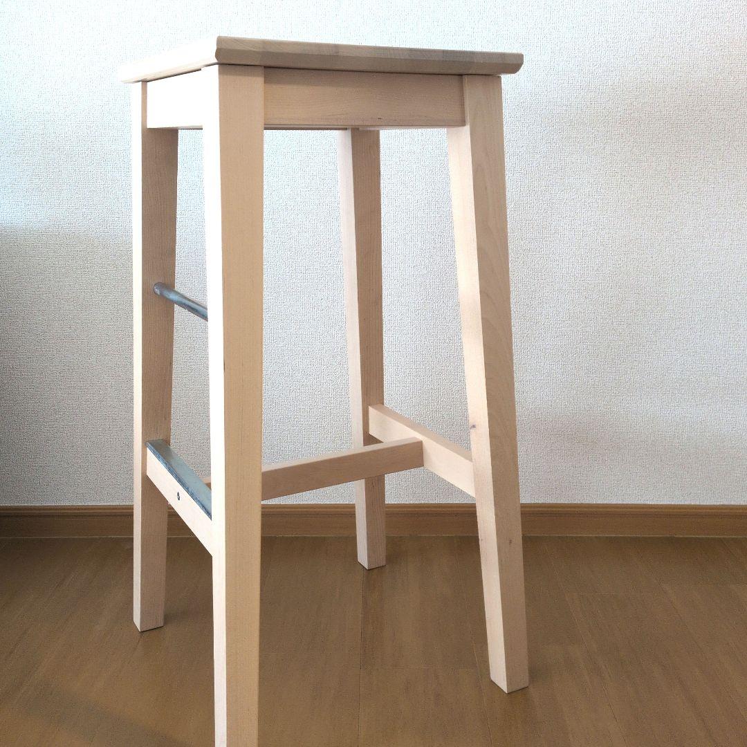 IKEA チェア 2脚セット ハイスツール イケア