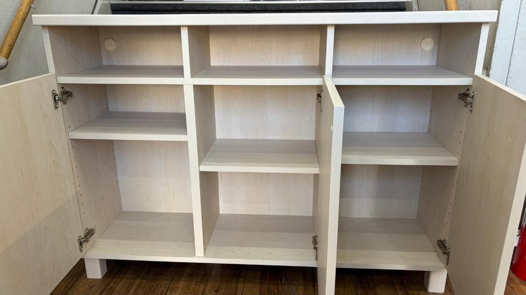 【福岡市限定】サイドボード 収納棚 リビング収納110×32.5×79cm