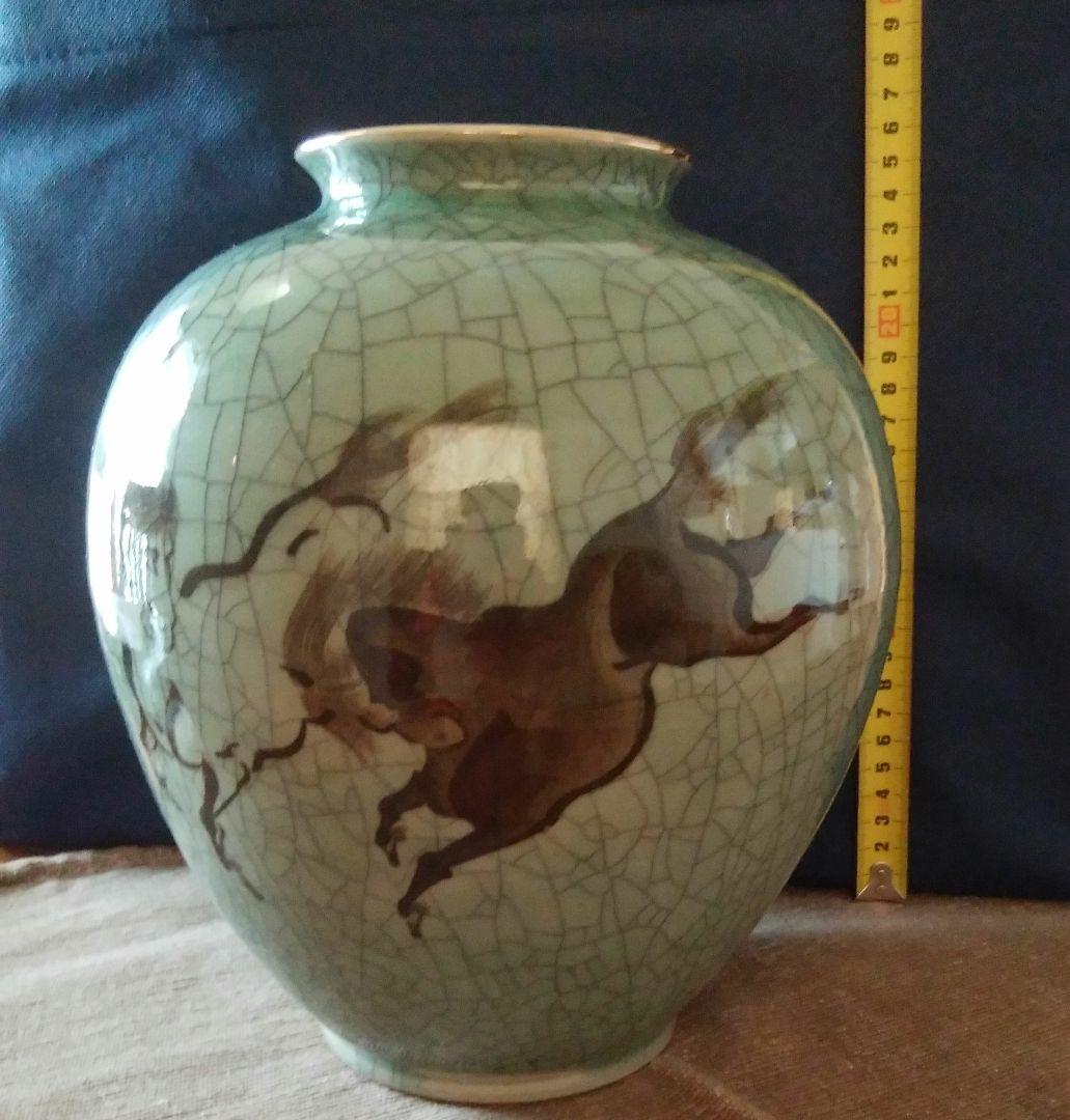 相馬焼 大堀相馬焼 花瓶 壺 箱あり - メルカリ