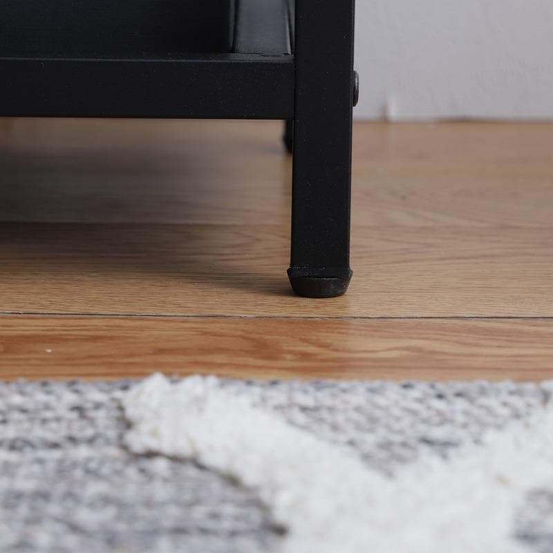 《新品・送料無料》【幅80cm】 Kyle アイアンラック3段