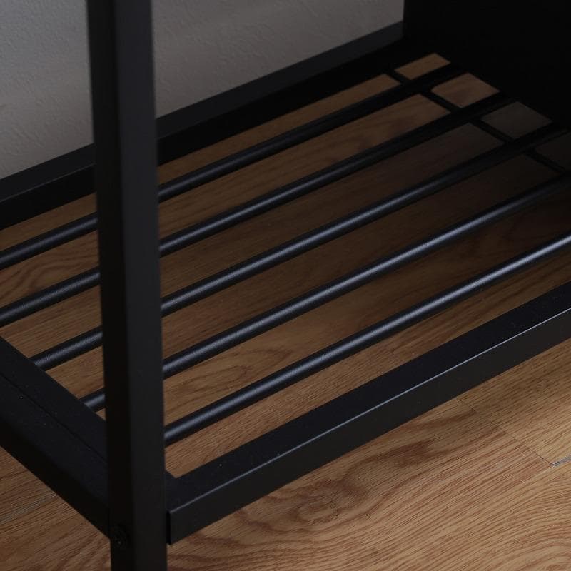 《新品・送料無料》【幅80cm】 Kyle アイアンラック3段