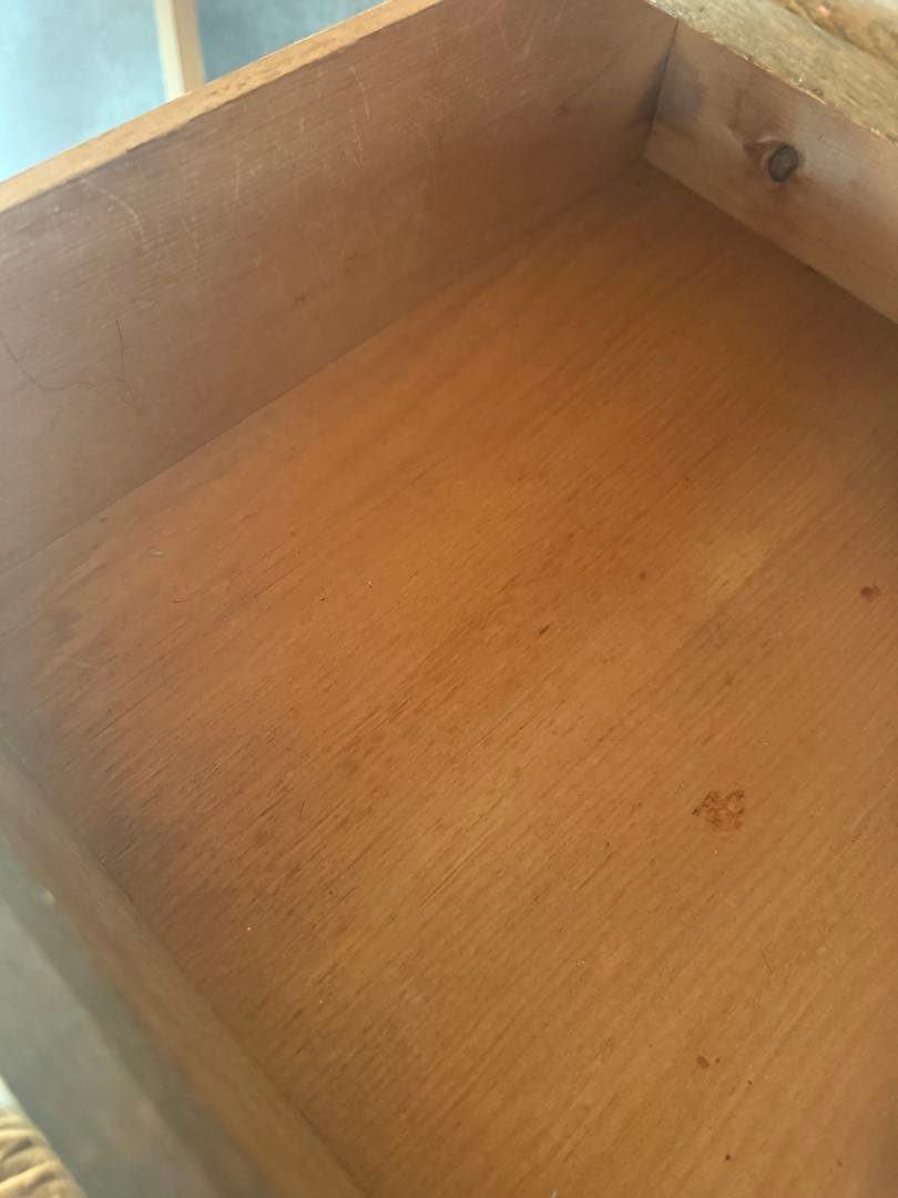 【ヴィンテージ】収納棚　昭和レトロ　木製 古道具　アンティーク送料込み