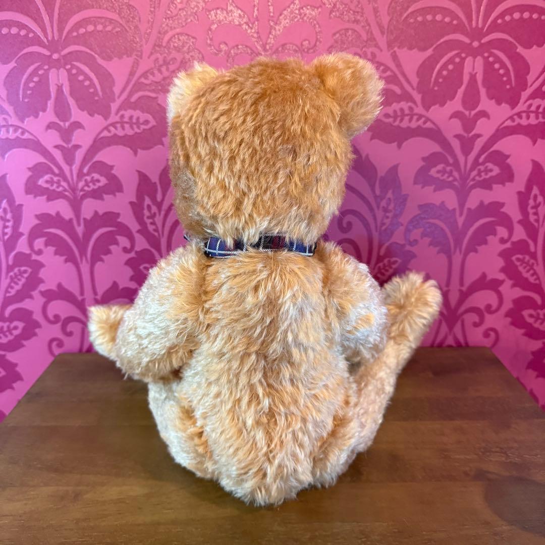 大型 作家物 48cm クラッシックスタイル ベージュテディベア 木毛詰め