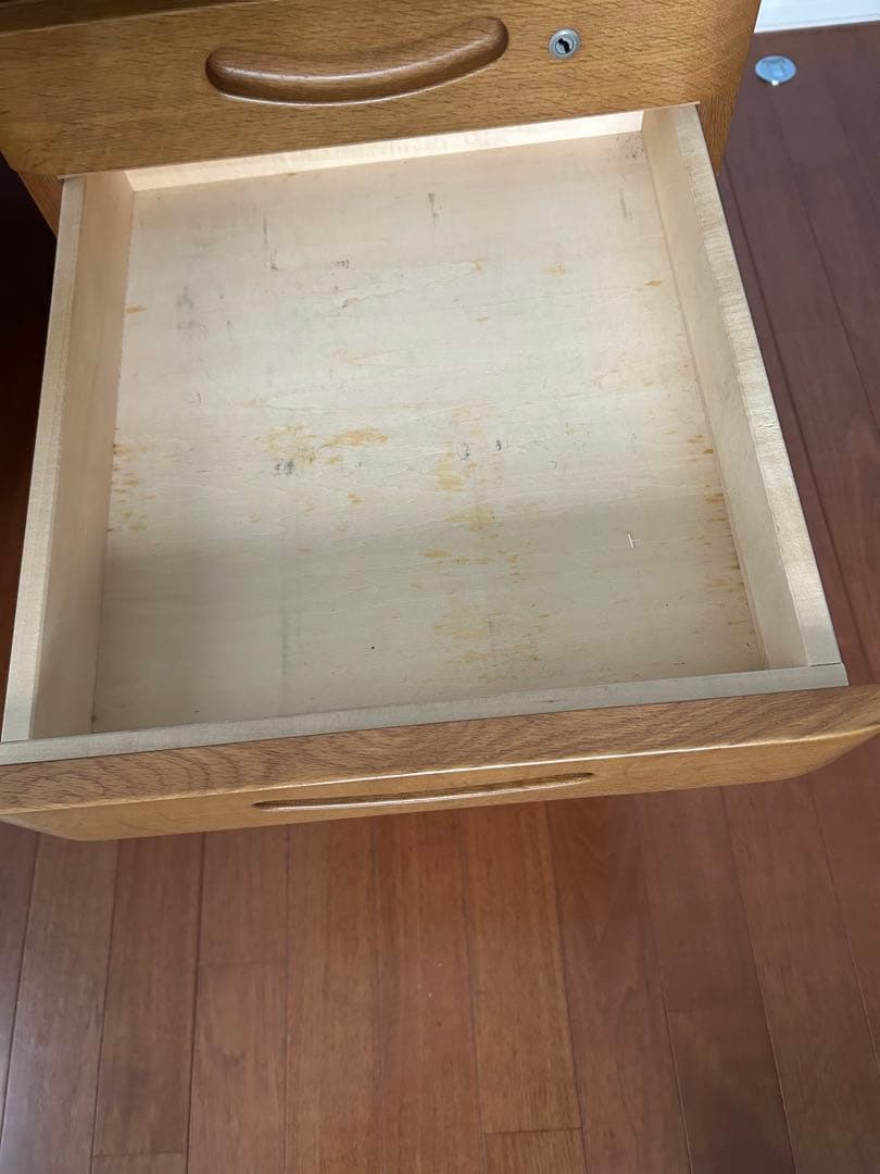 カリモク　学習机セット 4-2 袖机