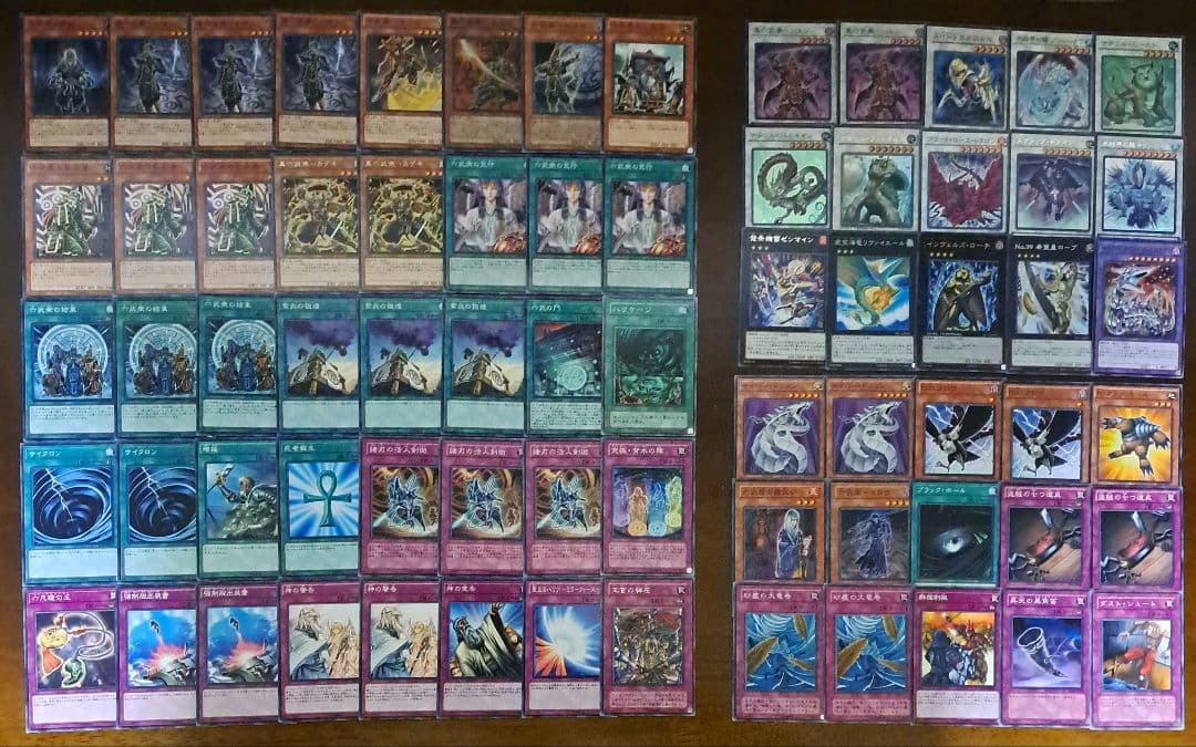 遊戯王　ゲートボール　1103環境 デッキ　六武衆　新品黒スリーブ付　構築済み